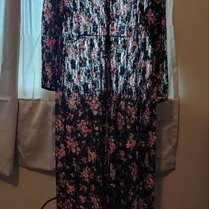 L&B Size S floral duster